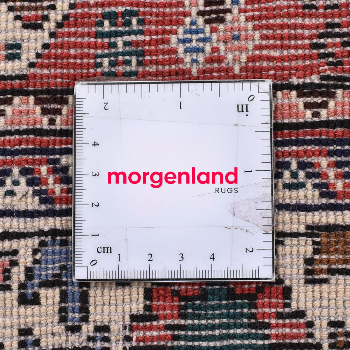 Perzisch Tapijt - Nomadisch vierkant  - 203 x 196 cm - licht rood