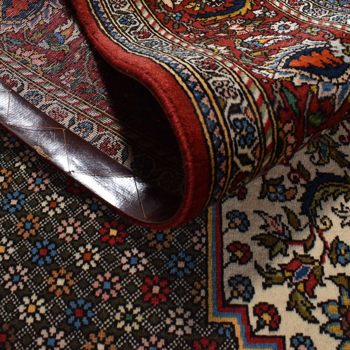 Perzisch Tapijt - Nomadisch - 320 x 214 cm - donkerblauw