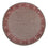 Perzisch tapijt - Bijar rond  - 300 x 300 cm - licht rood