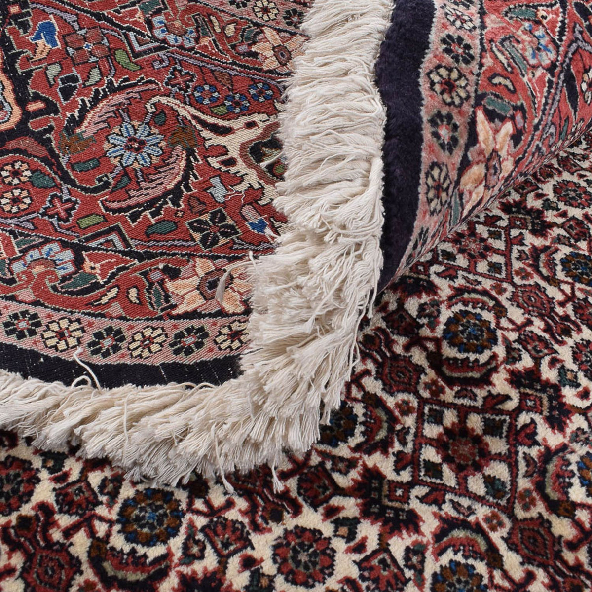 Perzisch tapijt - Bijar rond  - 300 x 300 cm - licht rood