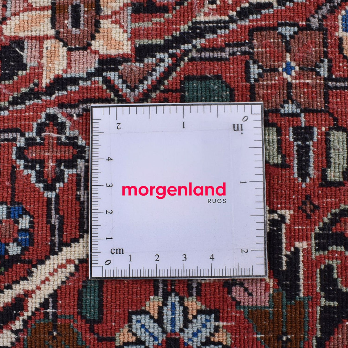 Perzisch tapijt - Bijar rond  - 300 x 300 cm - licht rood