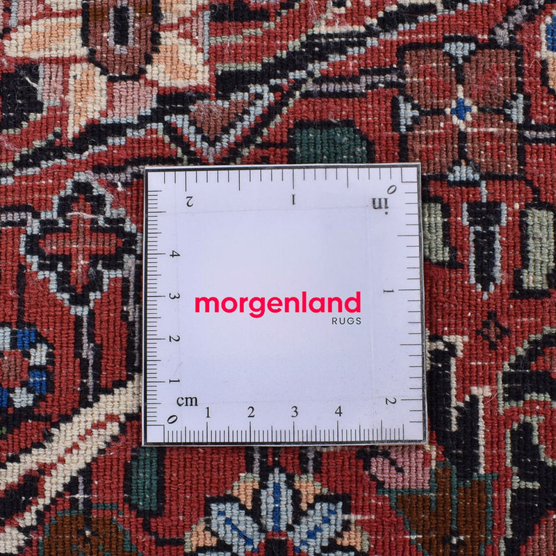 Perzisch tapijt - Bijar rond  - 300 x 300 cm - licht rood