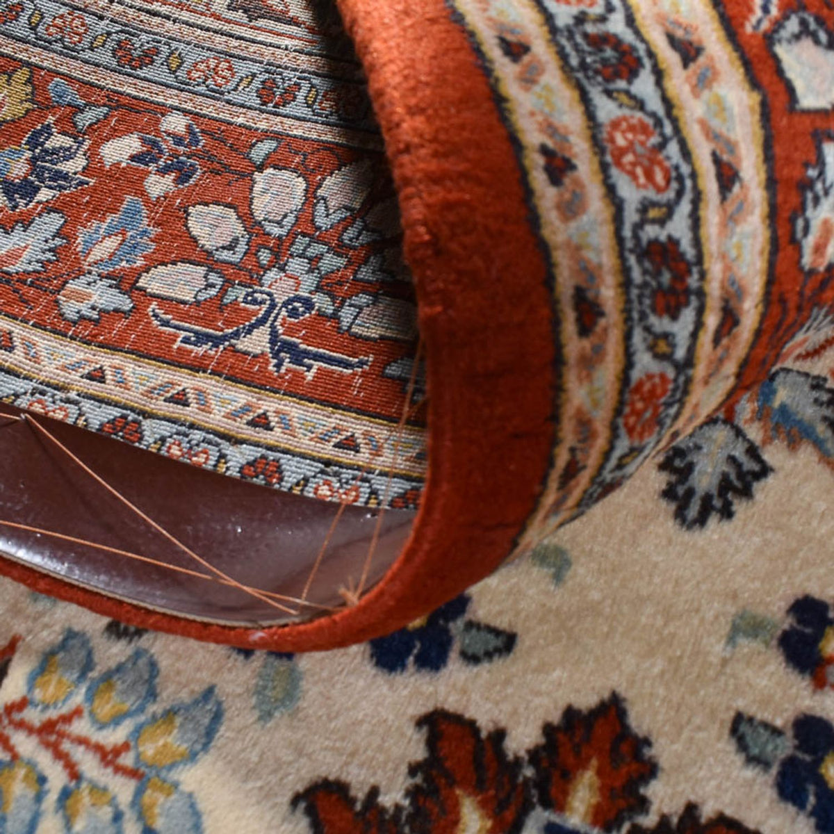 Perzisch tapijt - Ghom - Koninklijk - 203 x 130 cm - veelkleurig