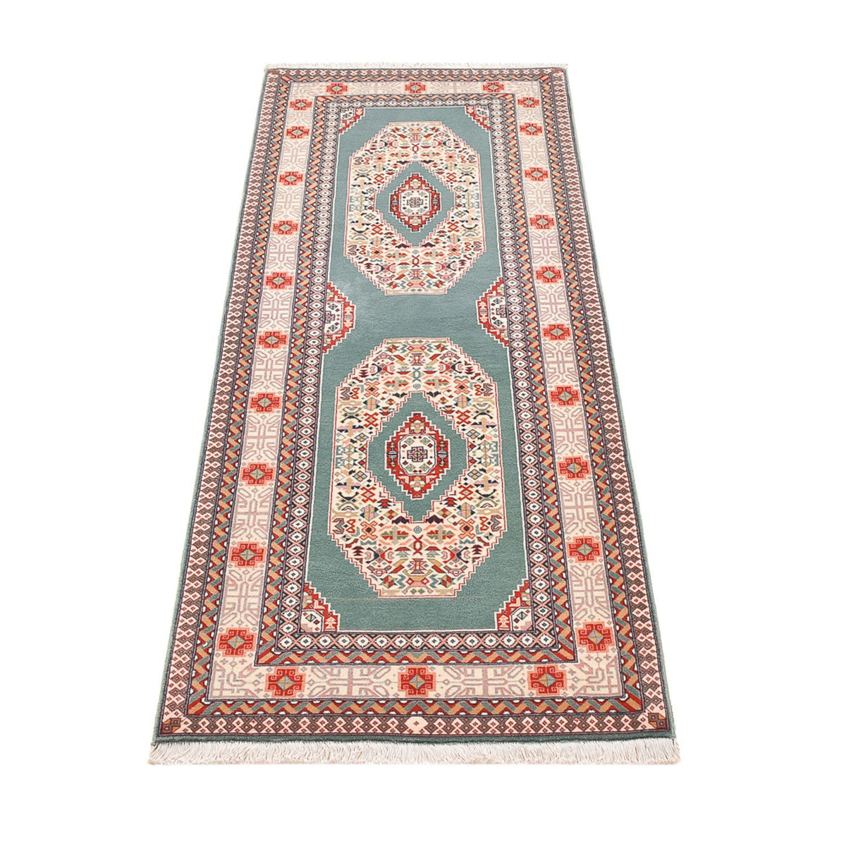 Loper Perzisch tapijt - Tabriz - Royal - 190 x 75 cm - veelkleurig