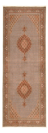 Loper Perzisch tapijt - Tabriz - Royal - 405 x 153 cm - roest