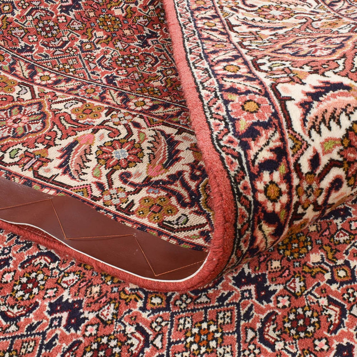 Loper Perzisch tapijt - Bijar - 398 x 200 cm - roest