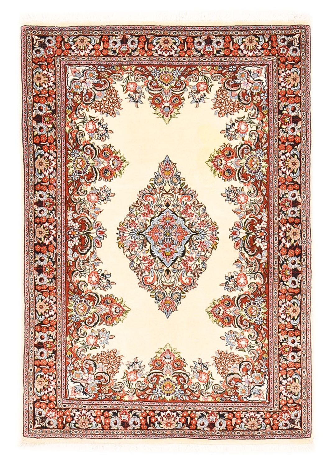 Perzisch tapijt - Bijar - 151 x 99 cm - beige