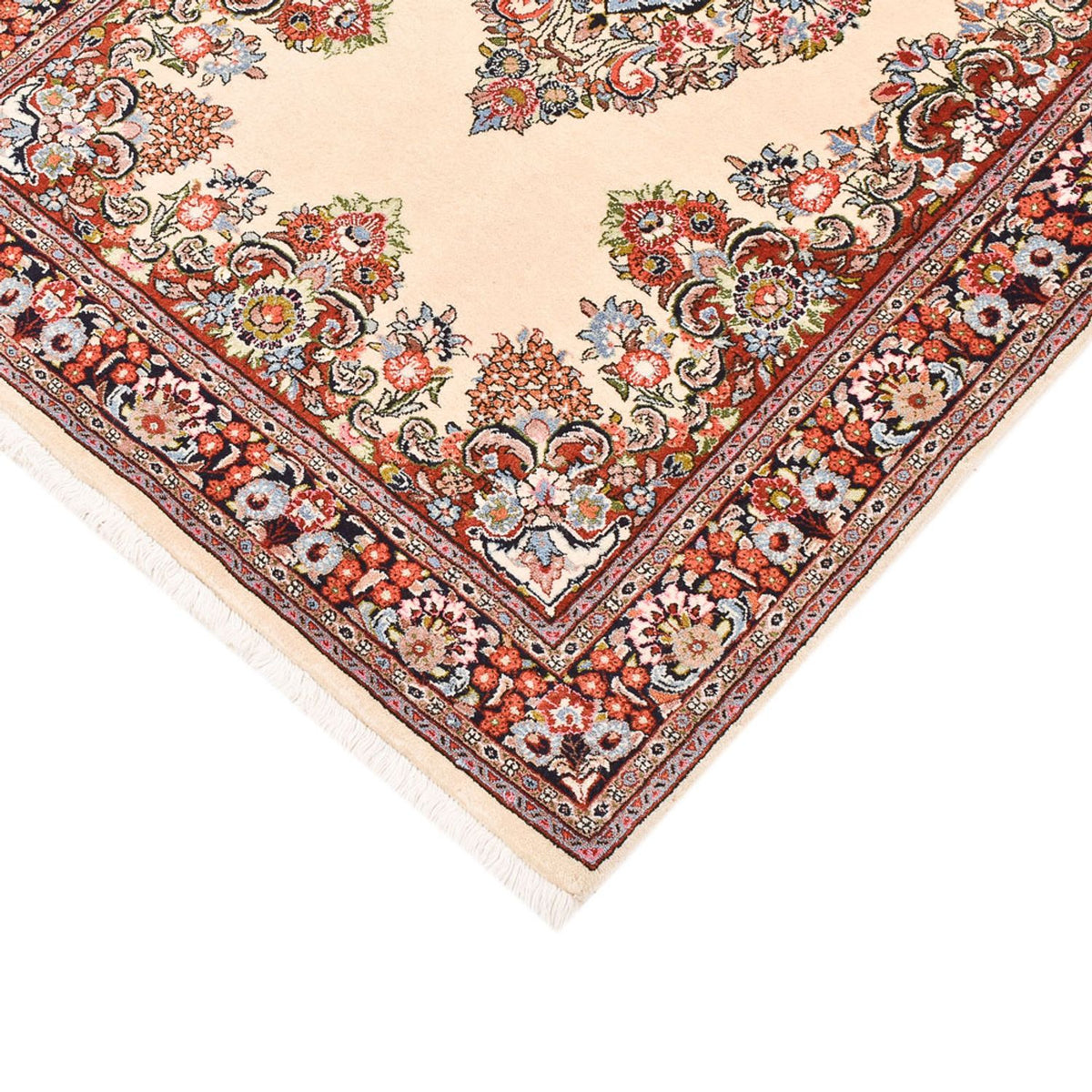 Perzisch tapijt - Bijar - 151 x 99 cm - beige