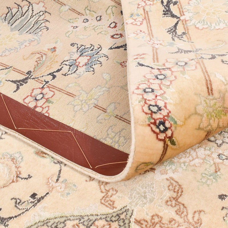 Perzisch tapijt - Tabriz - Royal - 198 x 148 cm - karamel