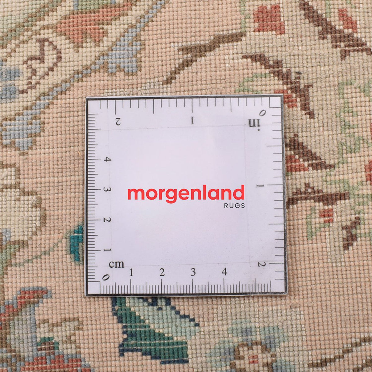 Perzisch tapijt - Tabriz - Royal rond  - 200 x 200 cm - zand