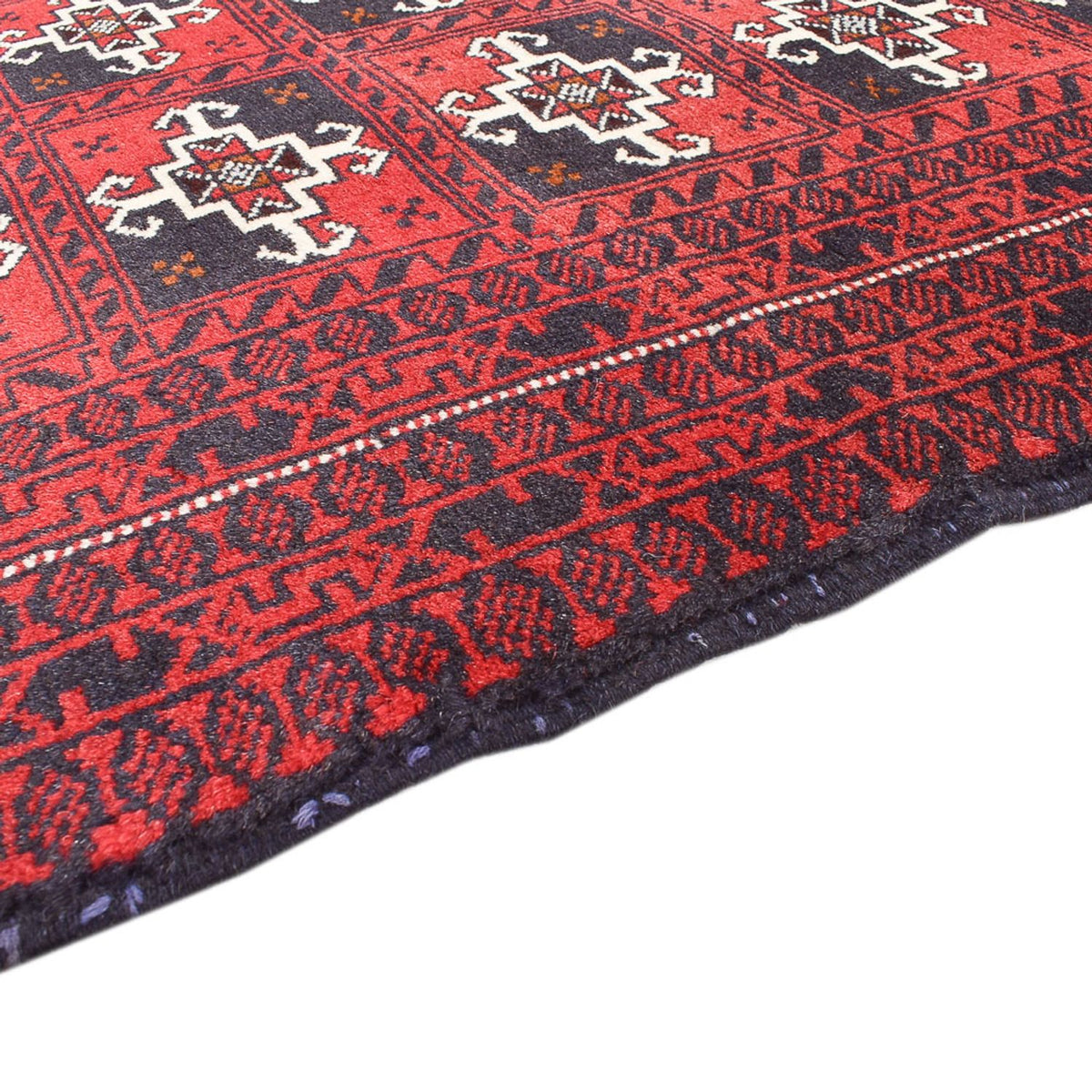 Baluch tapijt - 127 x 98 cm - veelkleurig