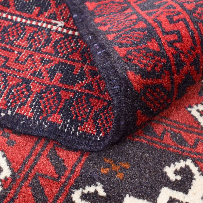 Baluch tapijt - 127 x 98 cm - veelkleurig