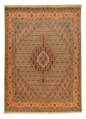 Perzisch tapijt - Tabriz - Royal - 205 x 150 cm - zand