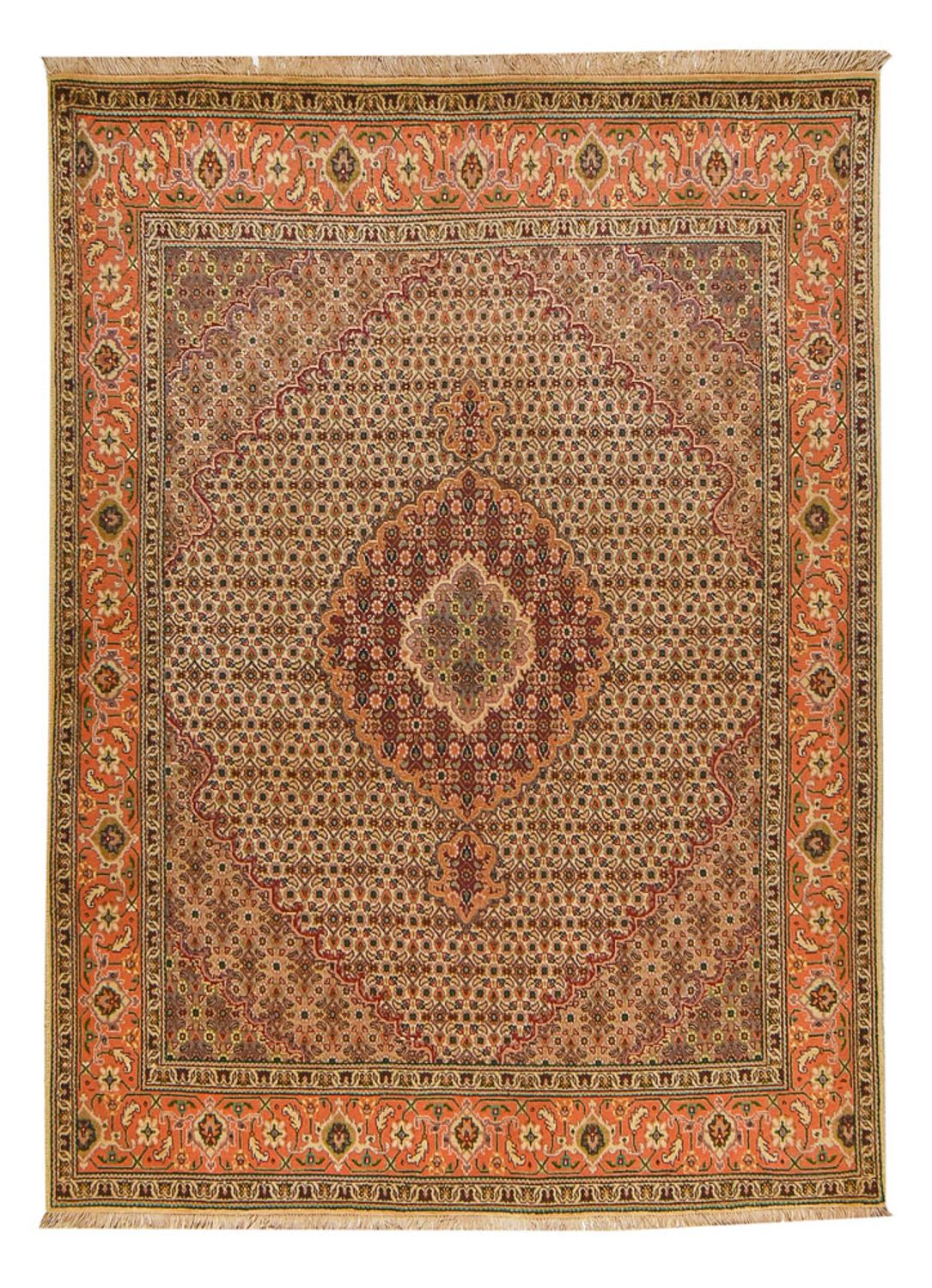 Perzisch tapijt - Tabriz - Royal - 205 x 150 cm - zand