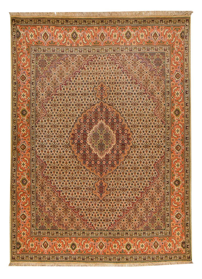 Perzisch tapijt - Tabriz - Royal - 205 x 150 cm - zand