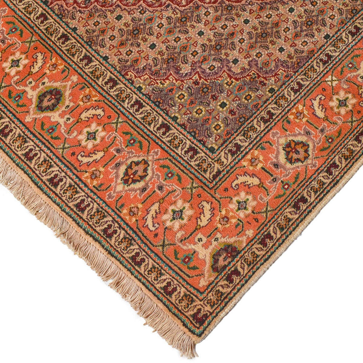 Perzisch tapijt - Tabriz - Royal - 205 x 150 cm - zand