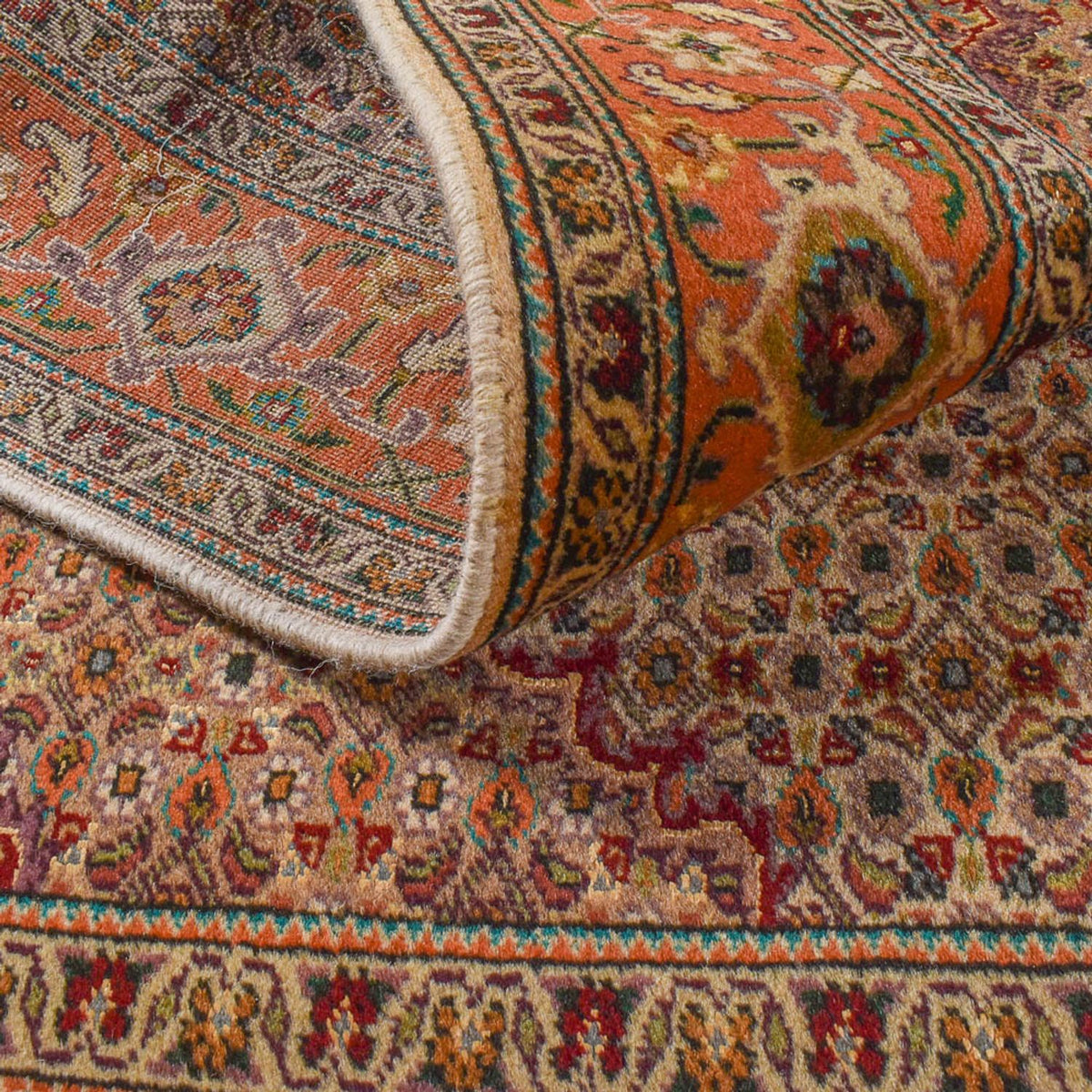 Perzisch tapijt - Tabriz - Royal - 205 x 150 cm - zand