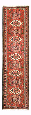 Qaraja Tapijt 73x290cm - Perzisch tapijt - Loper / Rood / 73 x 290 cm Loper