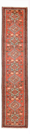 Qaraja Tapijt 68x287cm - Perzisch tapijt - Loper / Rood / 68 x 287 cm Loper