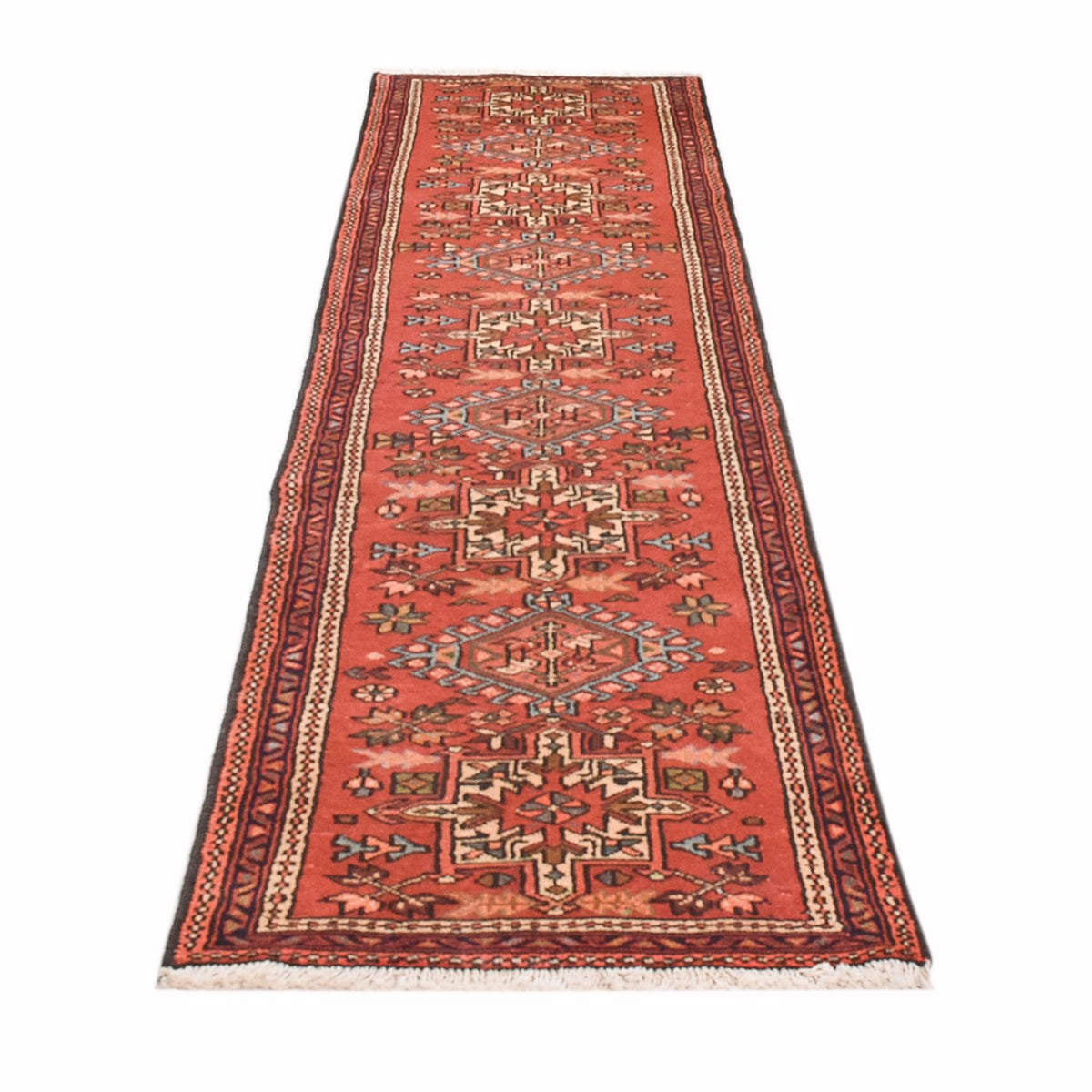Loper Perzisch Tapijt - Nomadisch - 287 x 68 cm - rood