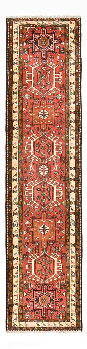 Loper Perzisch Tapijt - Nomadisch - 310 x 77 cm - rood