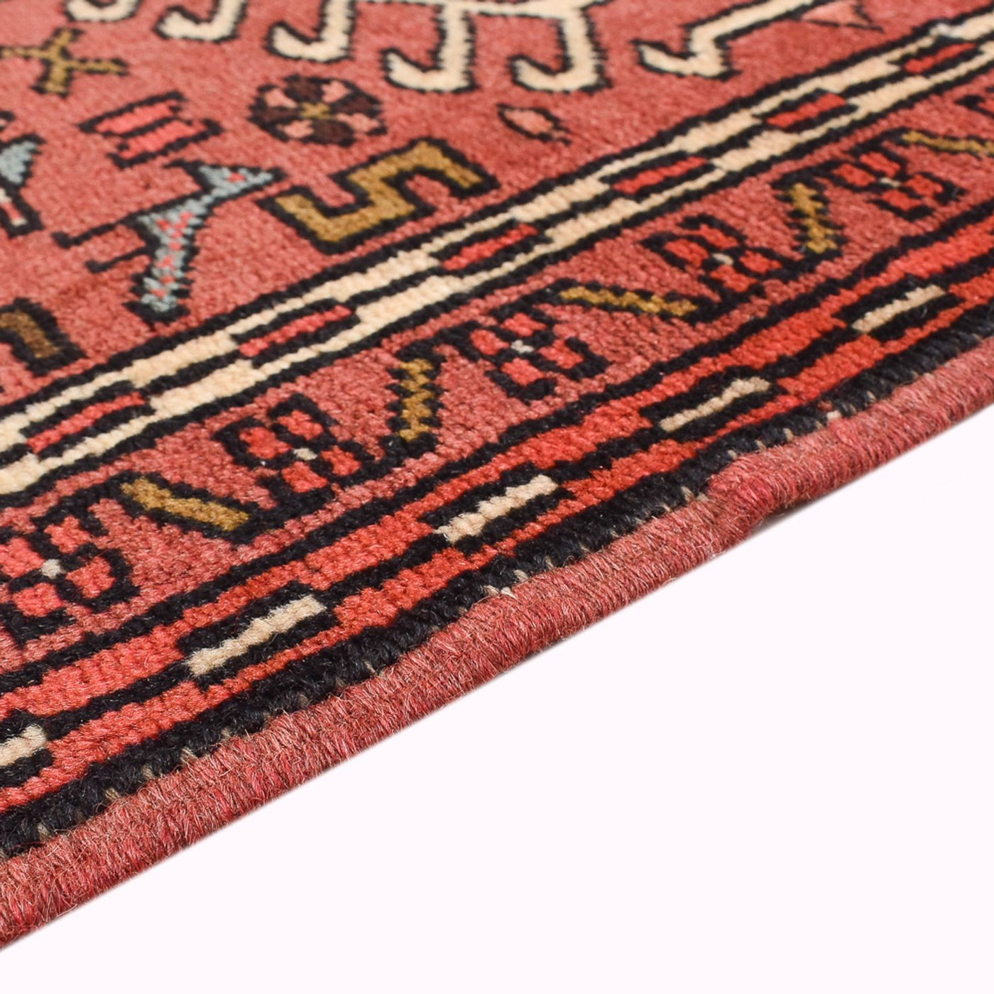 Loper Perzisch Tapijt - Nomadisch - 287 x 75 cm - licht rood