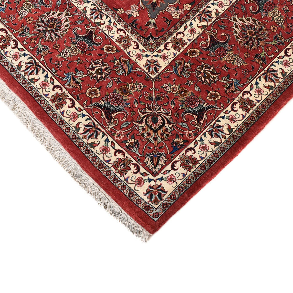 Perzisch tapijt - Bijar - 380 x 296 cm - donkerblauw