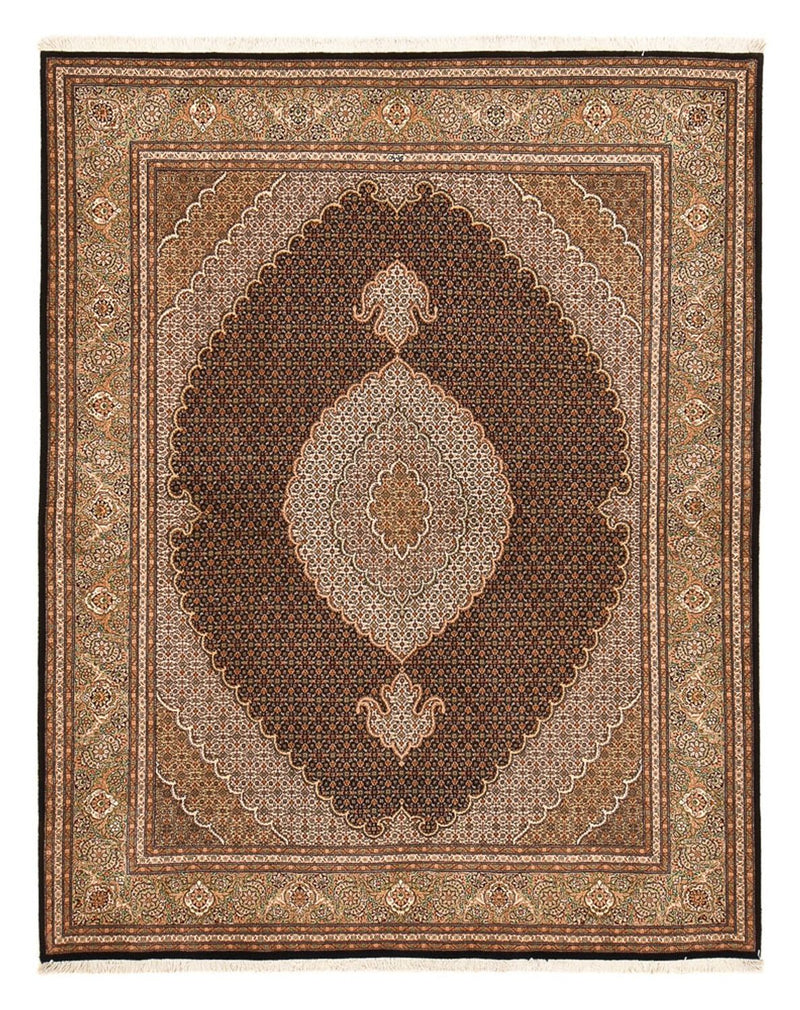 Perzisch tapijt - Tabriz - Royal - 250 x 202 cm - donkerbruin