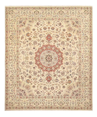 Perzisch tapijt - Tabriz - Royal - 349 x 298 cm - beige