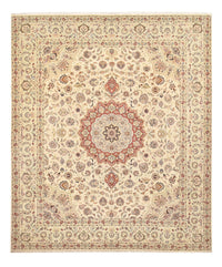 Perzisch tapijt - Tabriz - Royal - 349 x 298 cm - beige
