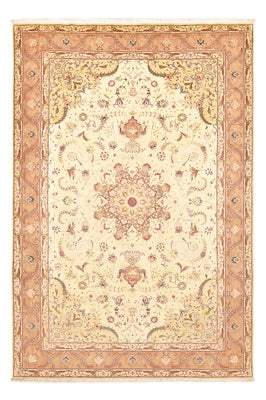 Perzisch tapijt - Tabriz - Royal - 300 x 200 cm - licht beige