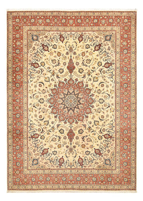 Perzisch tapijt - Tabriz - Royal - 358 x 250 cm - licht beige