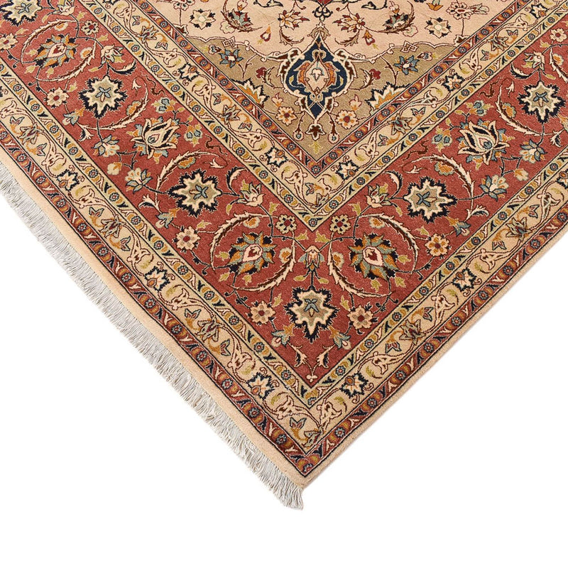 Perzisch tapijt - Tabriz - Royal - 358 x 250 cm - licht beige