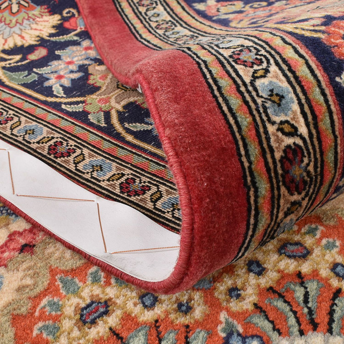 Perzisch tapijt - Ghom - 308 x 200 cm - rood