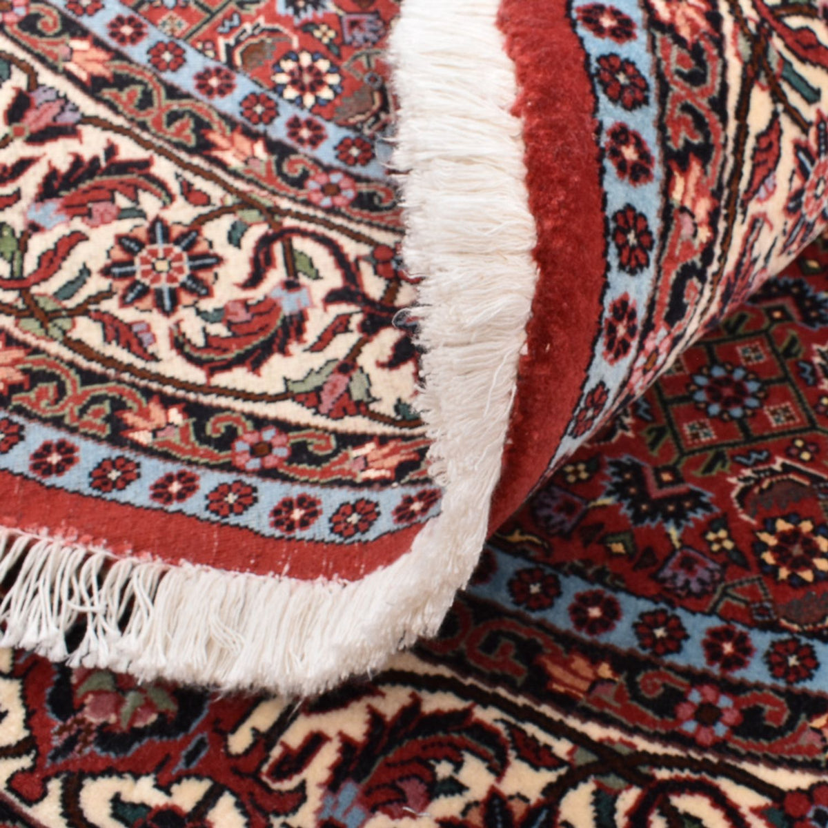 Perzisch tapijt - Bijar rond  - 150 x 150 cm - roest