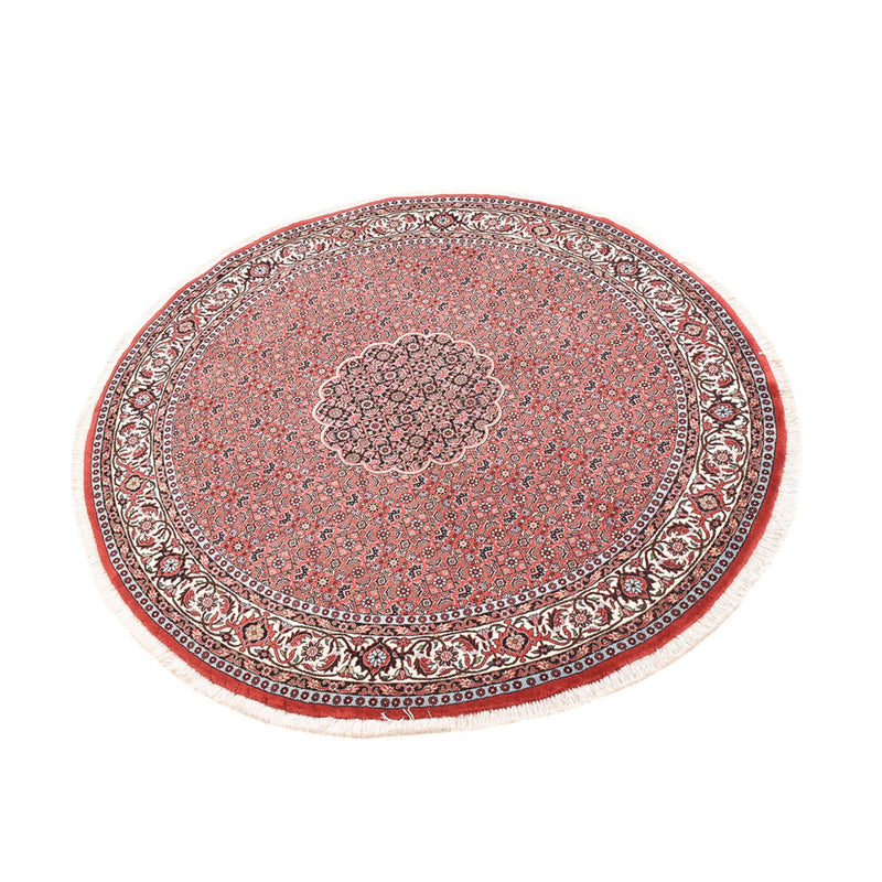 Perzisch tapijt - Bijar rond  - 150 x 150 cm - roest