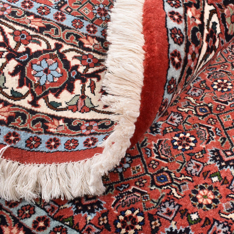 Perzisch tapijt - Bijar rond  - 155 x 155 cm - licht rood