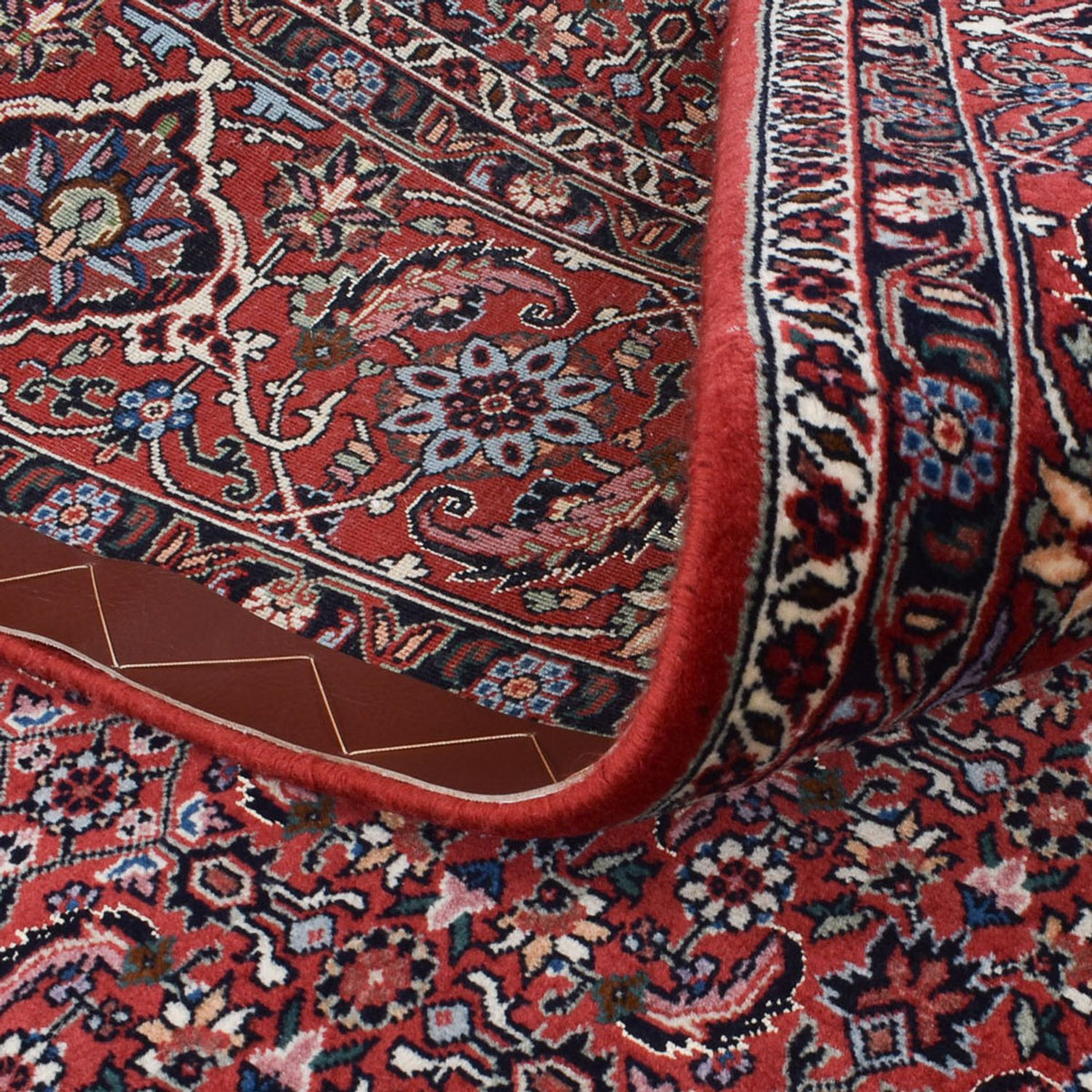 Perzisch tapijt - Bijar - 347 x 221 cm - roest