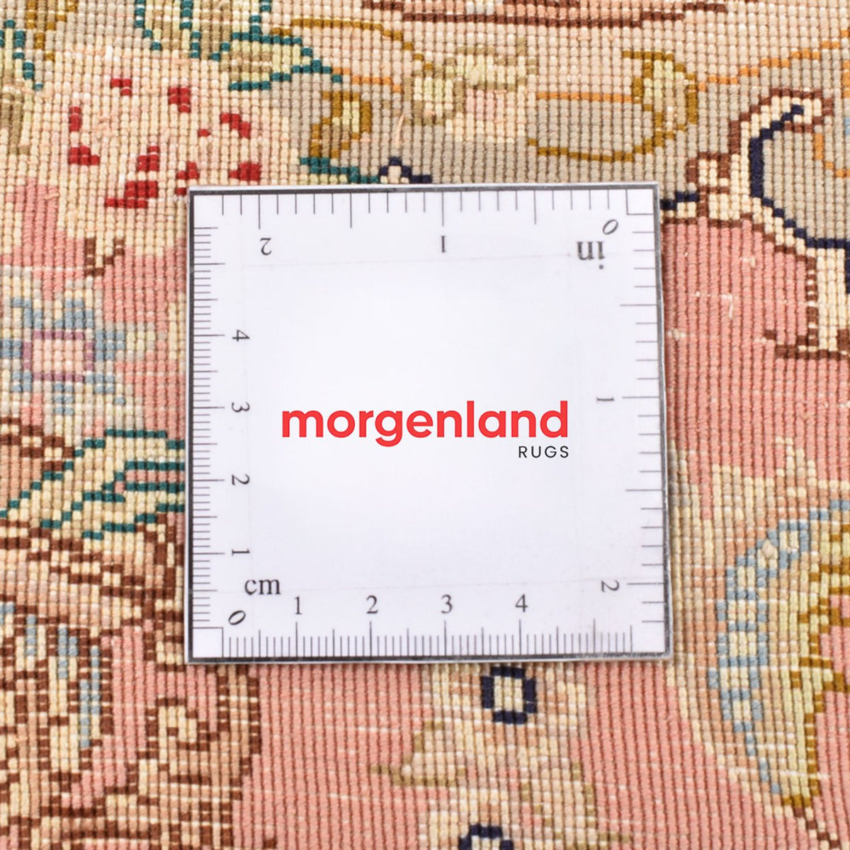 Perzisch tapijt - Tabriz - Premium rond  - 150 x 150 cm - veelkleurig