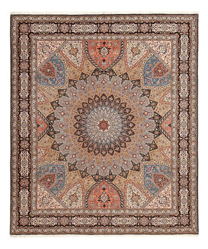 Perzisch tapijt - Tabriz - Royal - 302 x 253 cm - veelkleurig