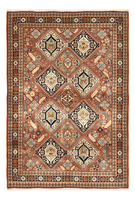 Gabbeh Tapijt - Kashkuli Perzisch - 290 x 176 cm - donker beige