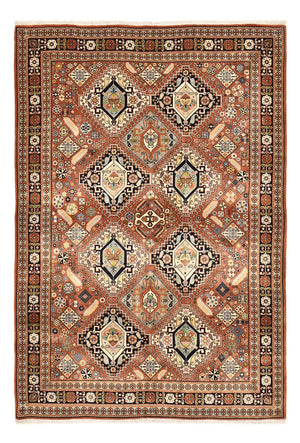 Gabbeh Tapijt - Kashkuli Perzisch - 290 x 176 cm - donker beige