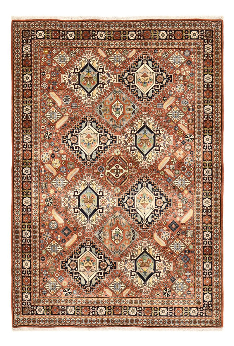 Gabbeh Tapijt - Kashkuli Perzisch - 290 x 176 cm - donker beige