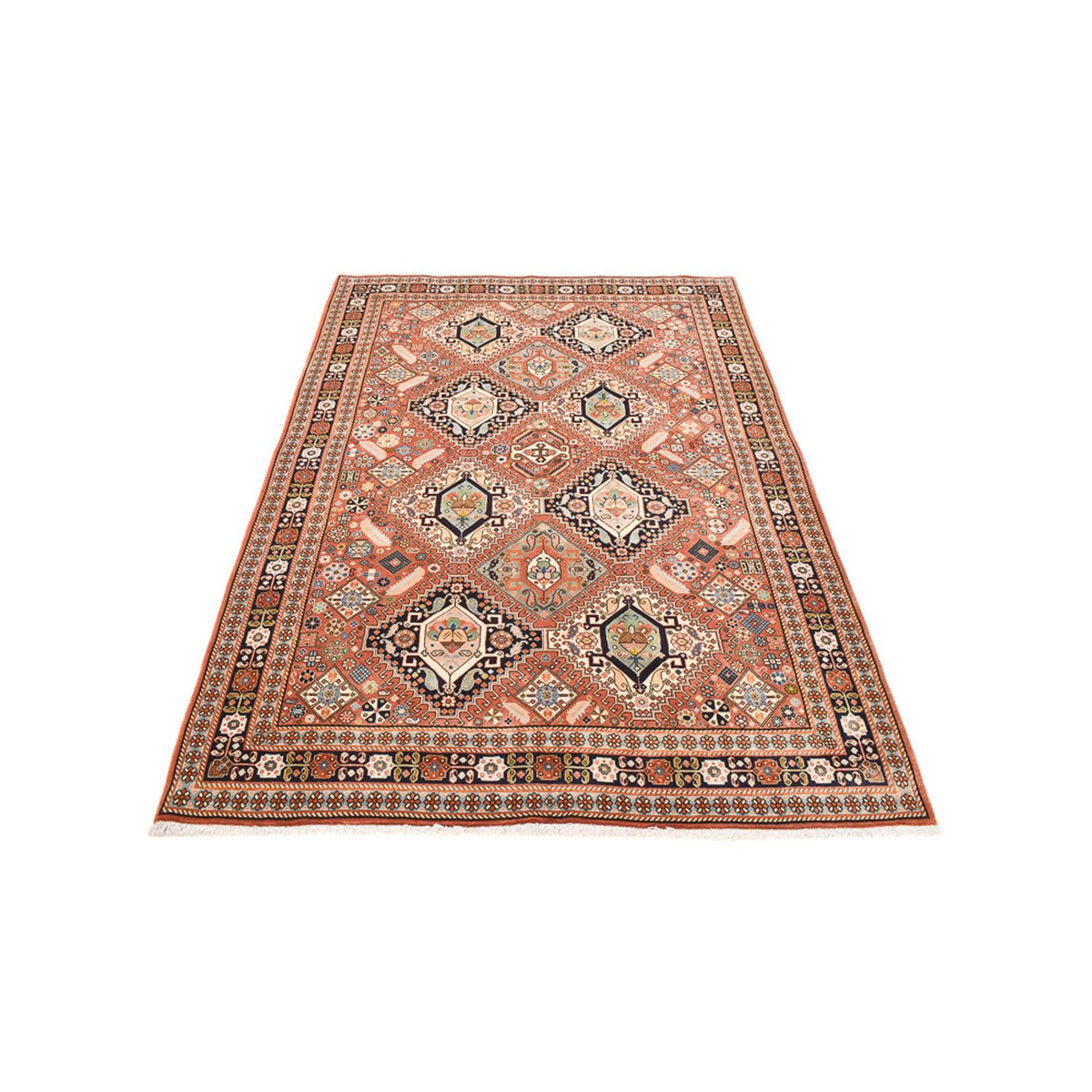 Gabbeh Tapijt - Kashkuli Perzisch - 290 x 176 cm - donker beige