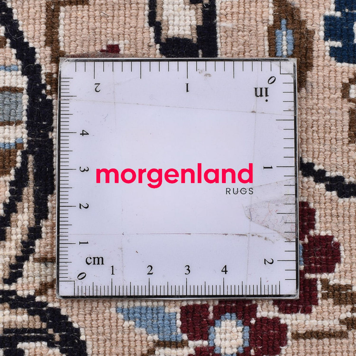 Perzisch tapijt - Nain - Koninklijk - 353 x 242 cm - lichtgroen