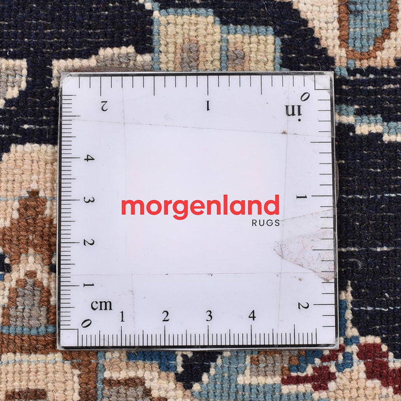 Loper Perzisch tapijt - Nain - Koninklijk - 180 x 68 cm - donkerblauw