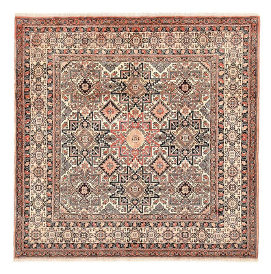 Gabbeh Tapijt - Kashkuli Perzisch vierkant  - 195 x 195 cm - donker beige