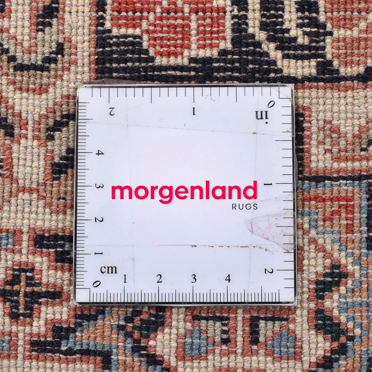 Gabbeh Tapijt - Kashkuli Perzisch vierkant  - 195 x 195 cm - donker beige