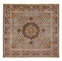 Perzisch tapijt - Tabriz - Royal vierkant  - 252 x 247 cm - bruin