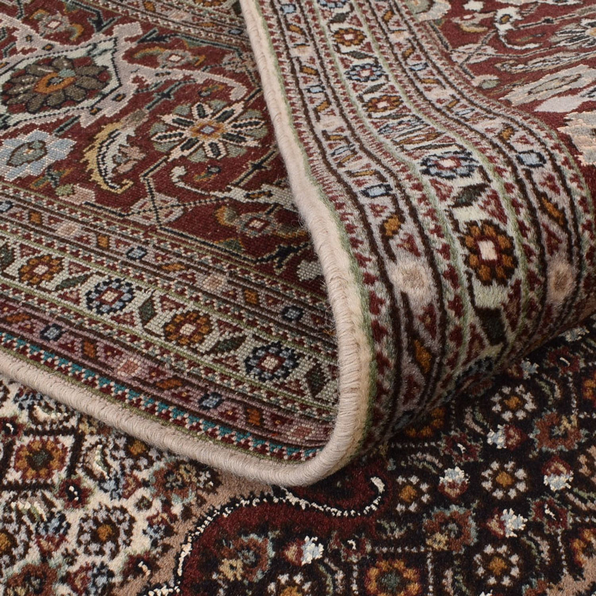 Perzisch tapijt - Tabriz - Royal vierkant  - 252 x 247 cm - bruin